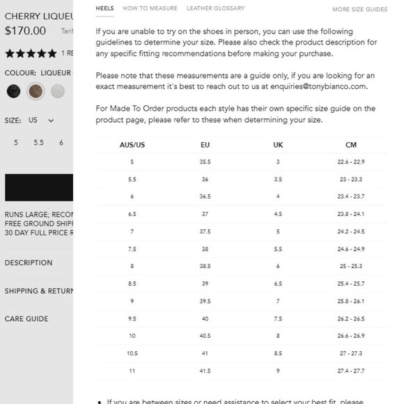 Tony Bianco Cherry Pump in Liqueur crinkle leather kitten heel pointed toe - Picture 11 of 11